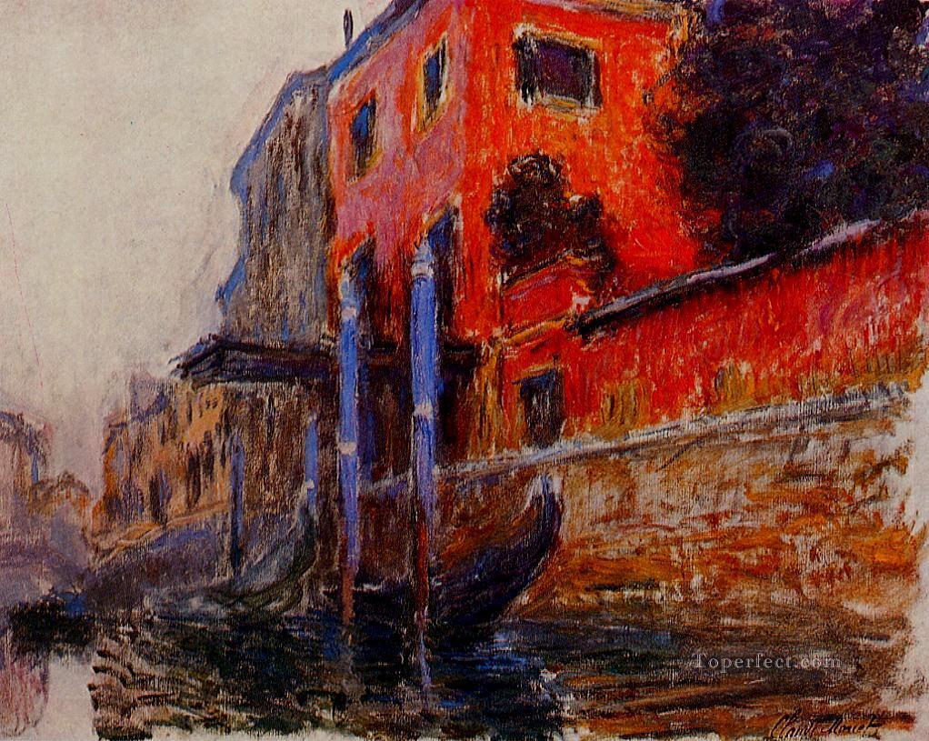 The Red House Claude Monet Oil Paintings